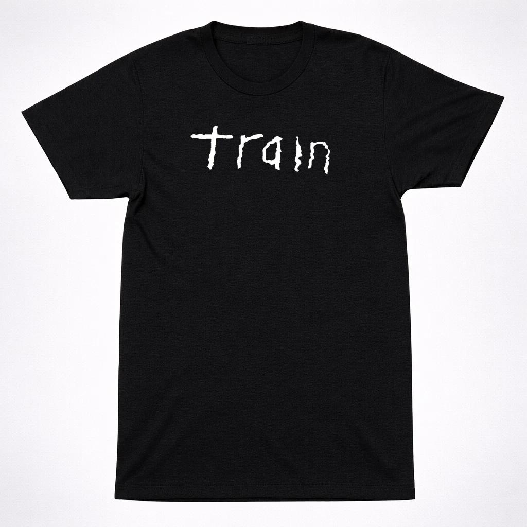 U2 Logo T-Shirt Classic Rock Band Minimalist Black Tee Vintage Style XL