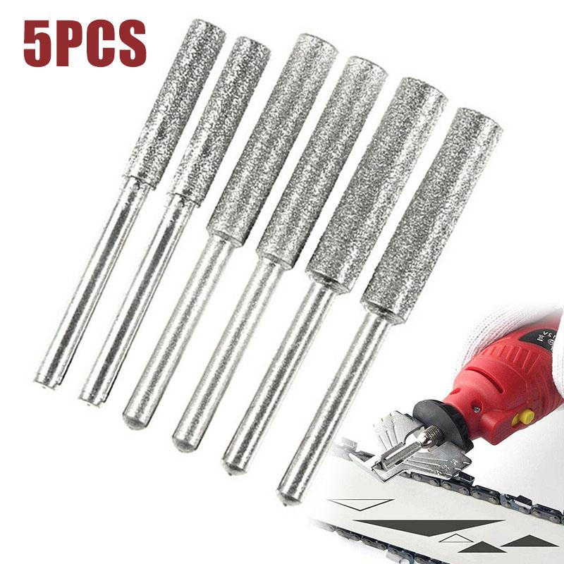 

PDTO Новый 5 шт. Алмазная шлифовальная машина шлифовальный камень для точилки для цепной пилы из карбида