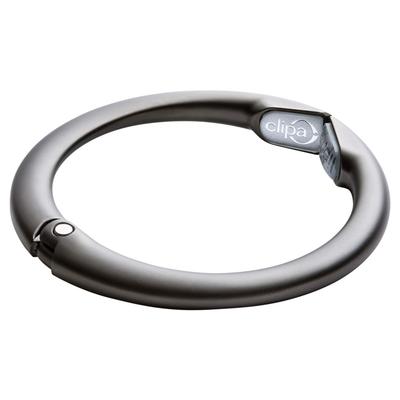 Clipa Clipper Mattschwarz Silber Schwarz