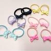 Handmade Resin Cartoon Bow Hair Ties and Ropes DIY Accessories