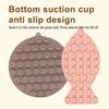 Non-Slip Dog Slow Feeding Mat Dog Lick Mat Dog Bathing Distraction Silicone Dog Sucker Food Training Dog Feeder Supplies