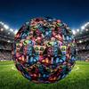 Transformers Print Size 5 Soccer Ball, PU Wear Resistant Football for Match Training and Daily Practice, Birthday Gift for Soccer Fans