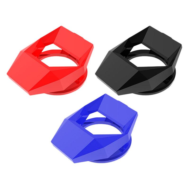 Car Engine Start Stop Button Cover Ring Ignition Button Trim Push Button Switch Decor Sticker Universal Car Accessories Interior
