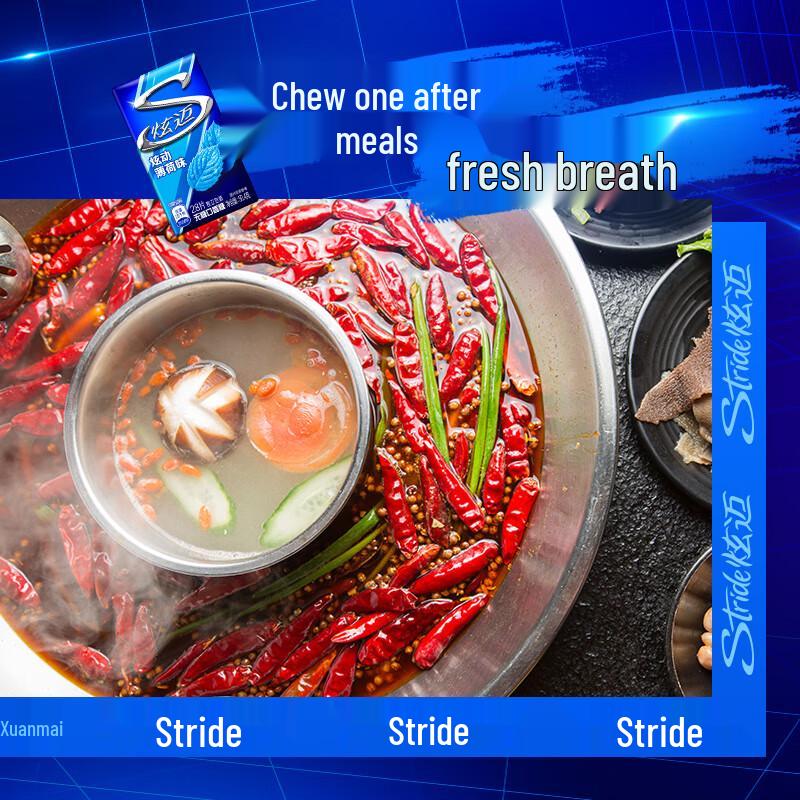 Stride Sugar-Free Chewing Gum Multi-Flavor Packs