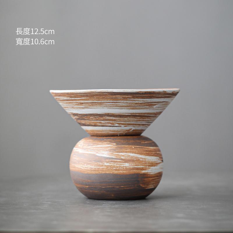 Retro Highfoot Dessert Bowl Ceramic Fruit Snack Plate Dried Fruit Dessert Plate Set Table Beautiful Dessert Dish Ice Cream Cup
