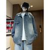 Denim Jacket Men's Spring Coat Men's Casual Men's Tooling, Spring and Autumn Jacket Couple Top