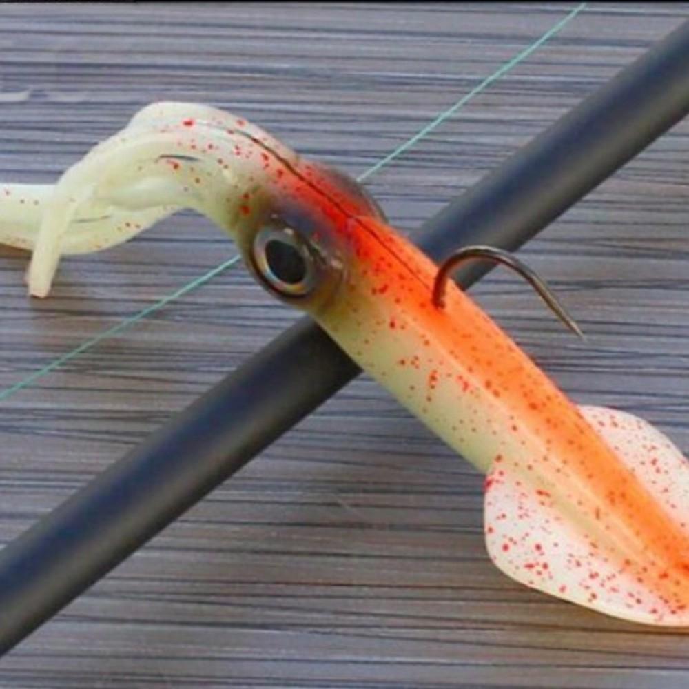 1pc Soft Jig Head Fishing Lures 35g Swimbaits Saltwater Jigs Hook Sinking Bait,Bionic Squid