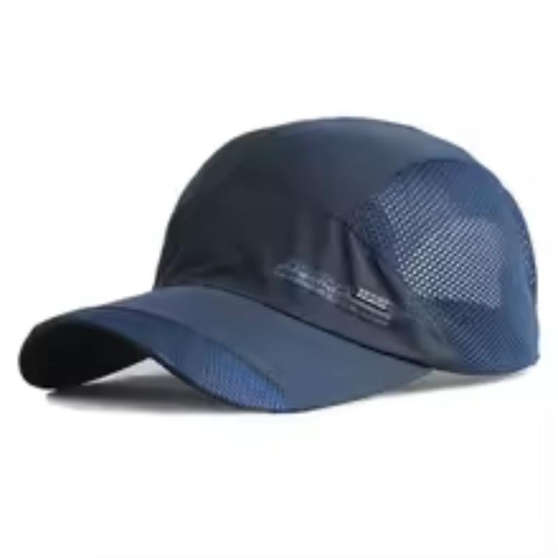 Verstellbare Schnelltrocknende Atmungsaktive Mütze Laufen Baseball Sommer Mesh Kappe Schirm Sportlich Cool Mode Heiß Outdoor Beliebt Männer Frauen