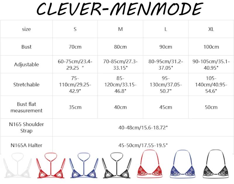 Sexy Mens Sheer Lace Lingerie Exotic Open Bras Gay Sissy Nightwear Halter Neck Adjustable Straps Wire-free Unlined Mini Bra Top