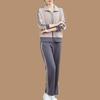 2025 Spring Tracksuit for Middle-aged Moms: Age-defying Casual Jacket and Top Set for Spring and Autumn