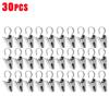 60/10Pcs Stainless Steel Curtain Clips With Hooks Heavy Duty Hanging Clamps Window Curtain Hook Clips For Home Decoration Crafts