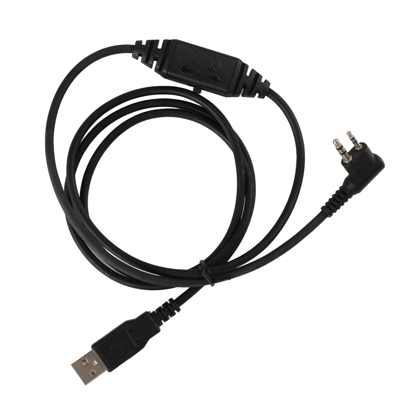 

USB Programming Cable Plug and Play Reliable Walkie Talkie Programming Cable Replacement for Hytera PC63 PD500 PD560