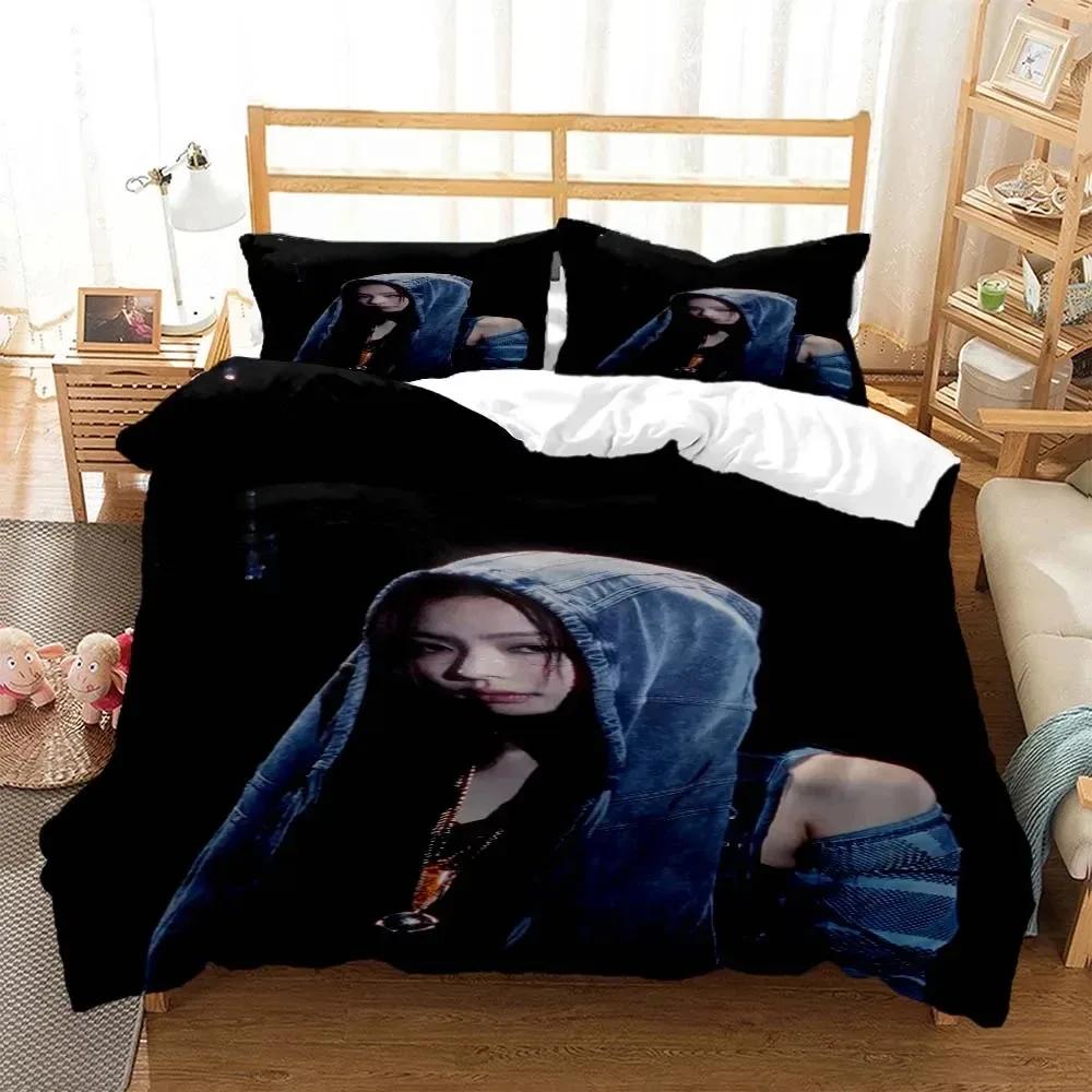 3D Print Top Notch Gril Women Fashion Bedding Set Double Twin King Duvet Cover Comforter Pillowcase Boys Girls Adults Bedroom