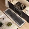 Kitchen Floor Mat Anti-slip Anti-fatigue Carpet Pvc Leather Waterproof Foot Mats Long Rug Modern Style Home Decoration Vinyl Rug