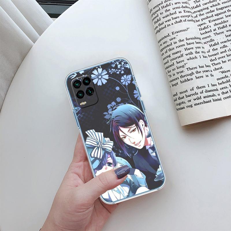 RP7 Black Butler Transparent Case for LG K22 K30 K40 K40S K41 K42 K50 K50S K51 K51S K52 K61 K62 K71 K92 Q60 Q61 V40 V50 V60