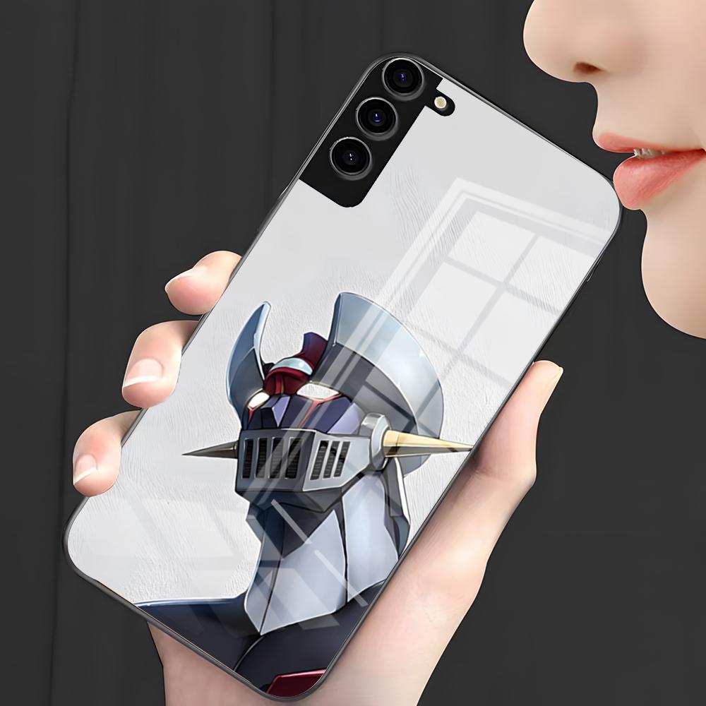 Mazinger Z Robot Phone Case For Samsung A25 A13 A33 5G A54 A36 A35 A56 A52 A14 Shockproof Glass Cover