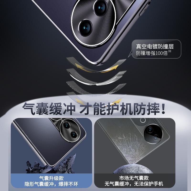 Applicable To Vivos11 Mobile Phone Case S11Pro Matte All-inclusive Metal Lens Anti-drop Simple Protective Case Advanced Outer S