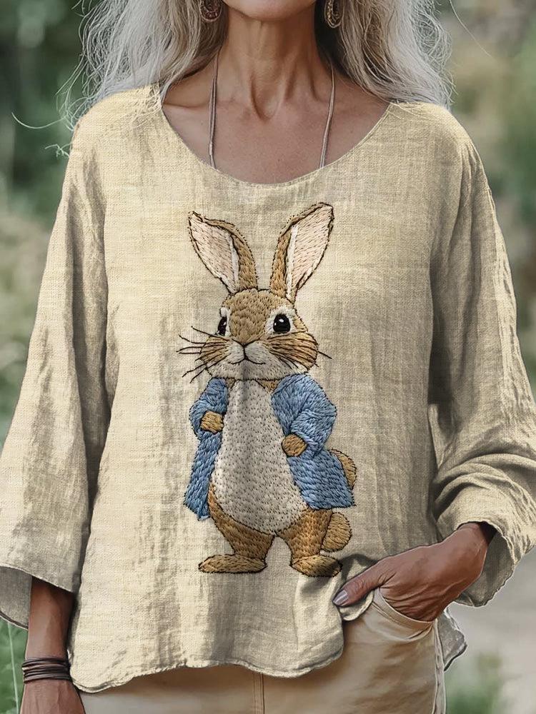 3D Floral Women's Round Neck T-Shirt - Hong Kong Style Fashion Top