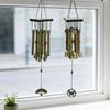 Wind Chime for Outside Butterfly/Horse/Fan/Ship Metal Tube Windchime for Patio Yard Porch Hanging Decoration Housewarming Gift for Men Women