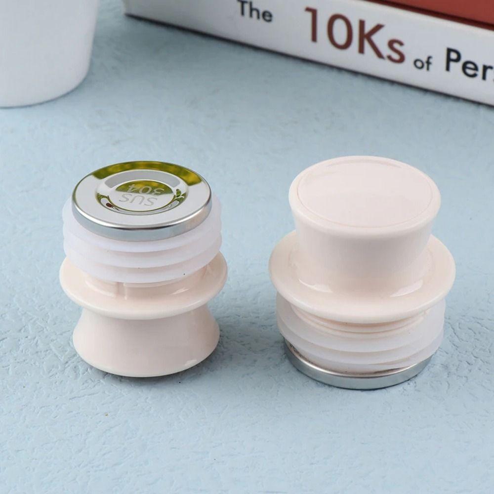 1Pcs Ersatz Teile Thermos Flasche Stopper Edelstahl Silikon Heißer Wasser Kappe Wasserkocher Abdeckung