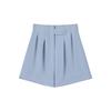 Ice Silk Shorts Women's New Summer Thin Loose High Waist Thin Versatile Suit Five-point Pants