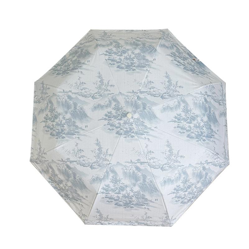 Lightweight Folding Umbrella UV Protection Sun Umbrella Waterproof Rain Umbrella Compact Portable for Travel Outdoor Commute Leisure