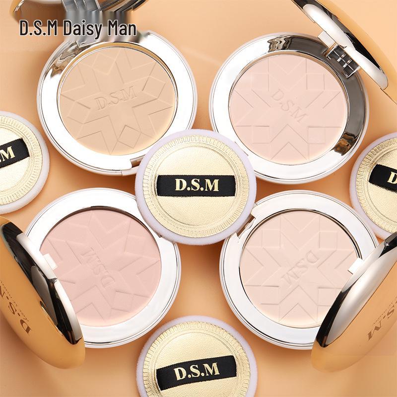 

DSM Daisy Man Прозрачная фиксирующая и контурирующая пудра: Контроль жирности, Увлажнение, Консилер и Закрепление макияжа. Natural