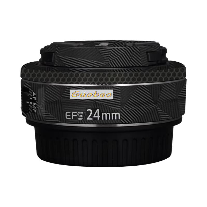 For Canon EF-S 24mm F2.8 STM Lens Decal Skin for Canon EF-S24 F2.8 Lens Cover Film 24 2.8 Protective Sticker for canon 24mm 2.8