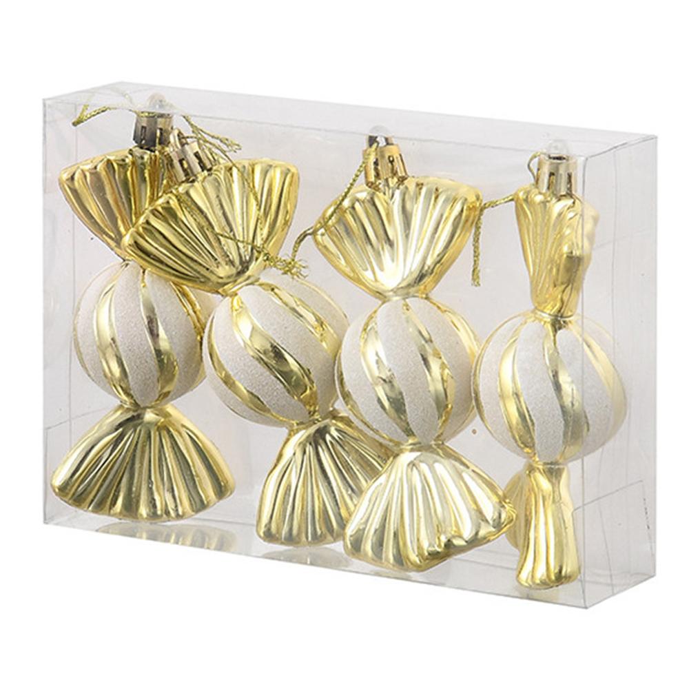 

Рождественские украшения Подвесной декор Рождественская подвесная елка Подвеска с изображением мультфильма золотой