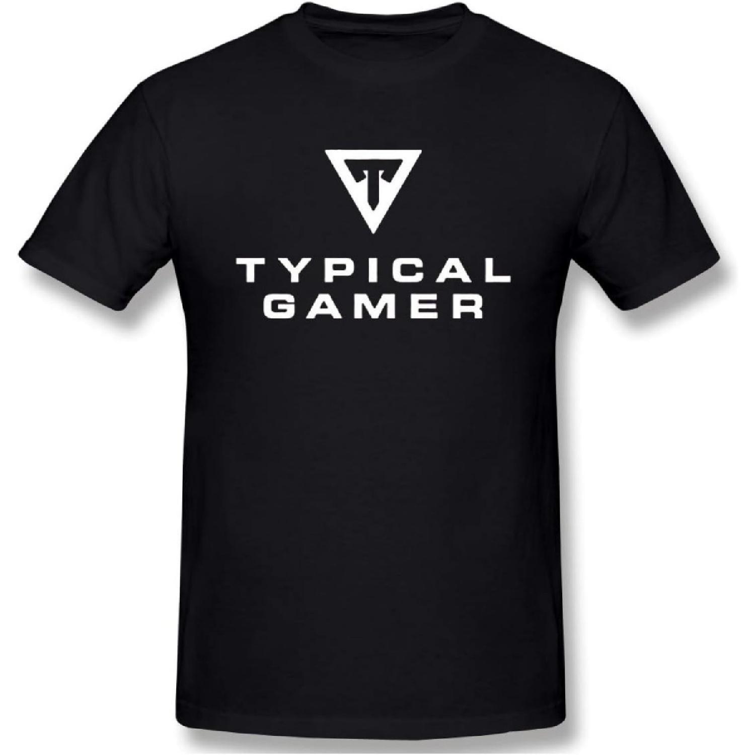 

Ichenquxi Ty-pical Gamer Men s T-Shirt Black M XXXXXL чорний