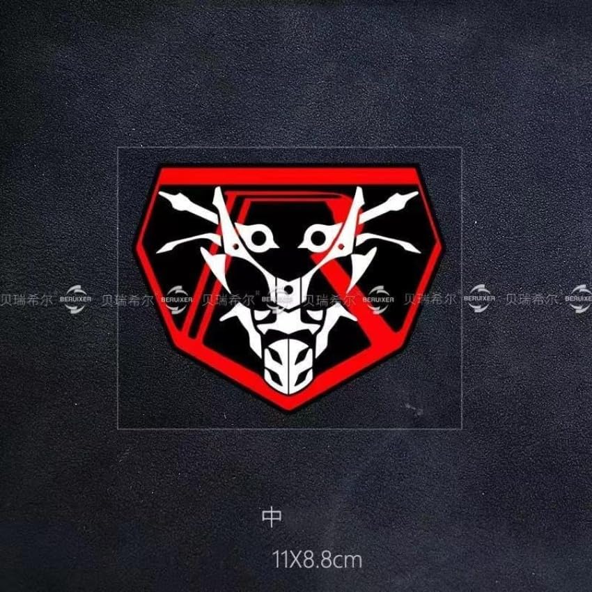 Shin Kamen Rider Car Sticker, Kamen Rider No. 2, Masked Rider Kamen Ride Sticker