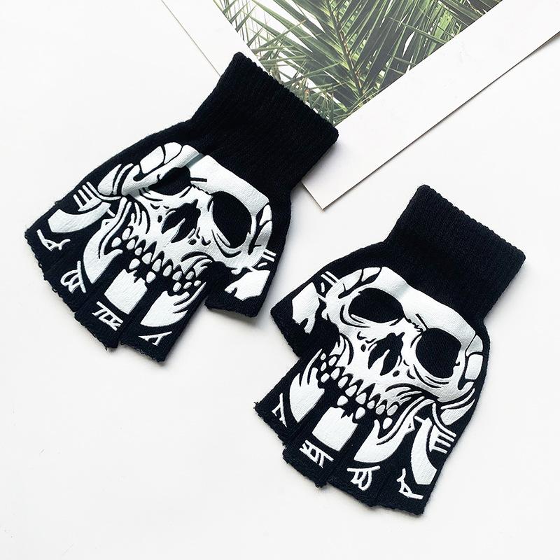 

Светящийся Череп Когти Черепа, Перчатки Хэллоуин Светящиеся Перчатки Перчатки Черепа average size