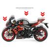 1/12 Suzuki GSX-R1000R Alloy Sports Motorcycle Model Diecast Street Cross-Country Motorcycle Model Sound and Light Kids Toy Gift