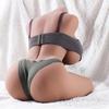 Hochwertiges männliches Masturbationsgerät Erwachsenenpuppe 3D Realistisch | Vagina Anal Doppelkanal Große Größe Echte Puppe Lebensecht | Realistisches Design Sexspielzeug.