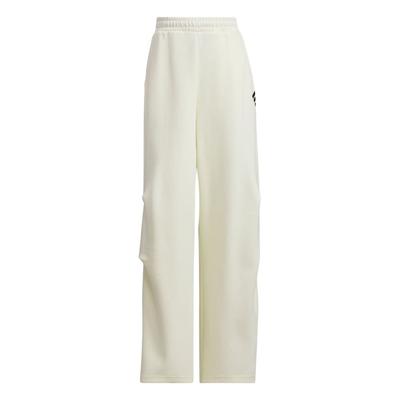Fustl Pantalones Deportivos Casuales Holgados Cómodos de Color Sólido para Mujer Parte Inferior Marfil JW9721