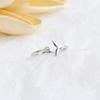 European and American Small Fresh Dolphin Small Whale Mermaid Tail Ring Ring Opening Adjustable Ocean Wind Bracelet