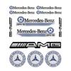Hot 2025 For AMG W124 2025 GLC GLK Hot Hot 1set Car Badge Sticker Car Decoration Decal For Mercedes Benz W204 W124 W201 W202 W21