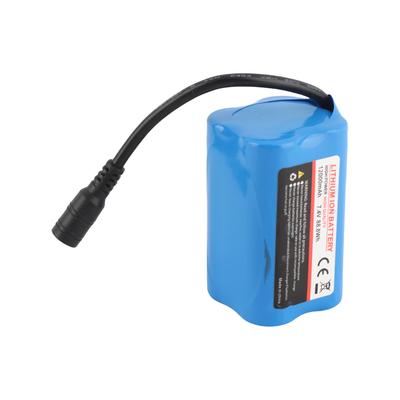 Batería Recargable 7.4V 12000mAh Batería Reutilizable para Barco Cebador de Pesca
