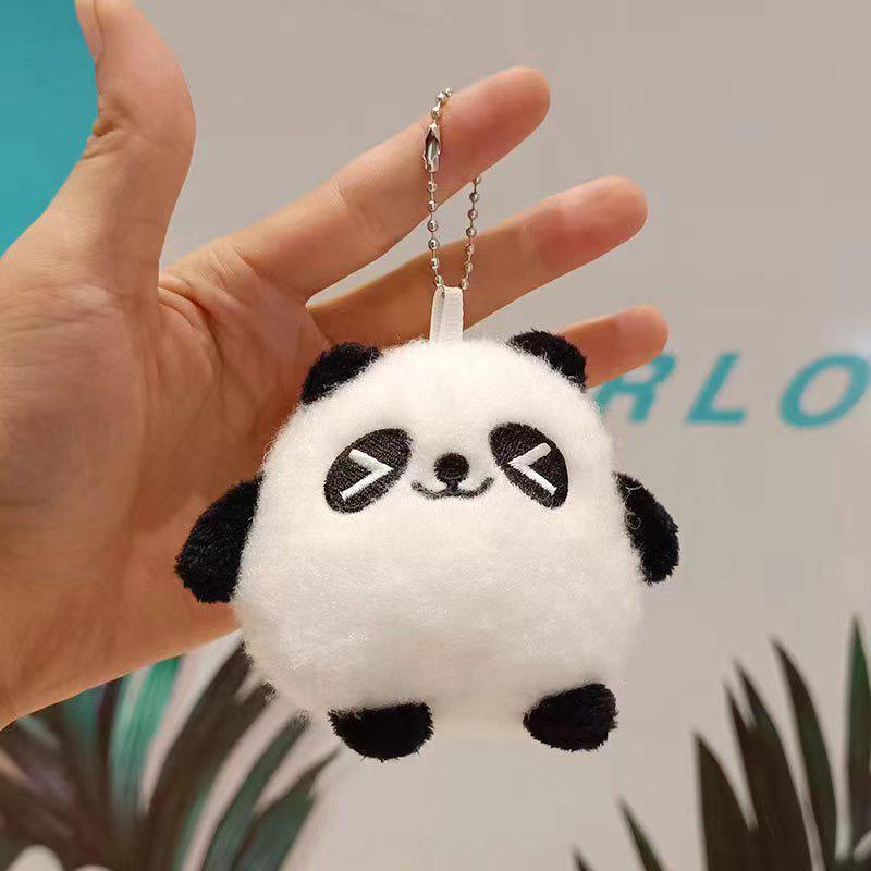 Pacha Dog Plush Doll: Cute Blush Heart Backpack Pendant, Cartoon Couple Gift