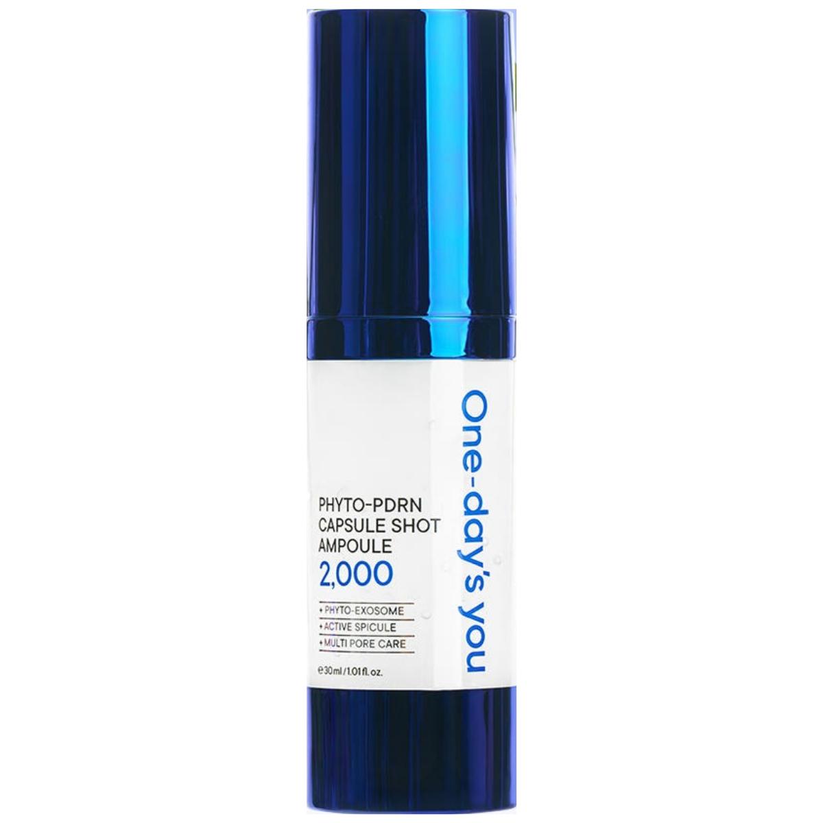 One-days you Phyto PDRN Capsule Shot Ampoule 2000 (Pore Refining & Skin Smoothing) 30ml