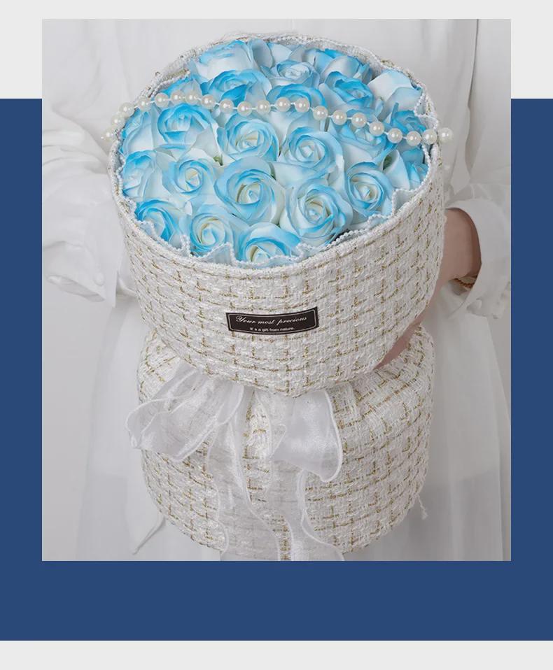 Göttinnentag Crushed Ice Blaue Rosenstrauß für Mütter