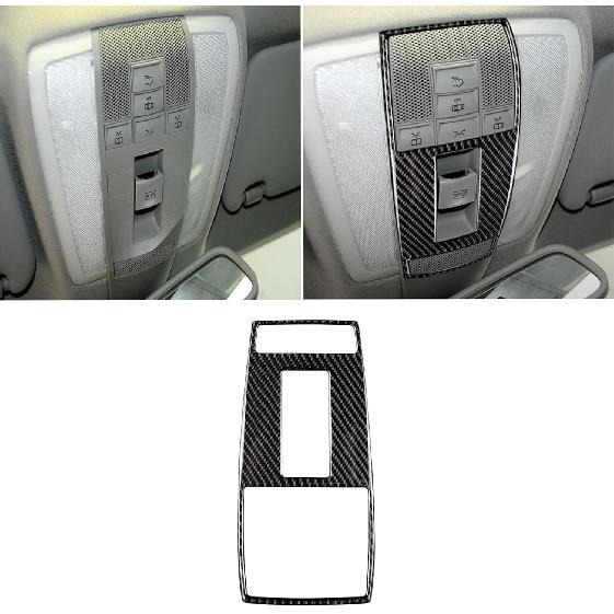 For Mercedes-Benz C-Class W204 2007-2013 Real Soft Carbon Fiber Center Console Gear Shift Panel Surround Cover Trim Kit Car Interior Accessories