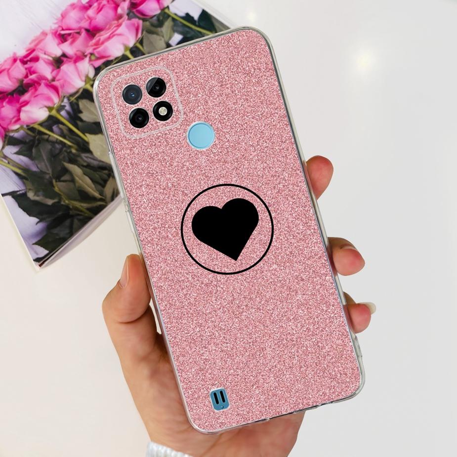 Für Realme C21Y C25Y Hülle Niedliche Bemalte Abdeckung Weiche Silikon Handyhülle Für Realme C25Y C 21 Y RealmeC21Y RelmeC25Y Rückabdeckung Taschen
