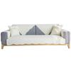 Three-Seat One-Imperial Concubine Sofa Cushion Cotton Fabric Four Seasons Universal Non-Slip Simple Modern Cushion Universal Cover Cover Thickened