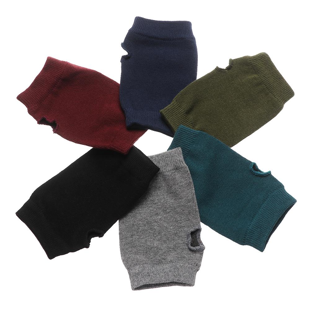Women Girl Winter Autumn Warm Fingerless Wrist Gloves Exposed Finger Knitted Wool Glove Half Mitten