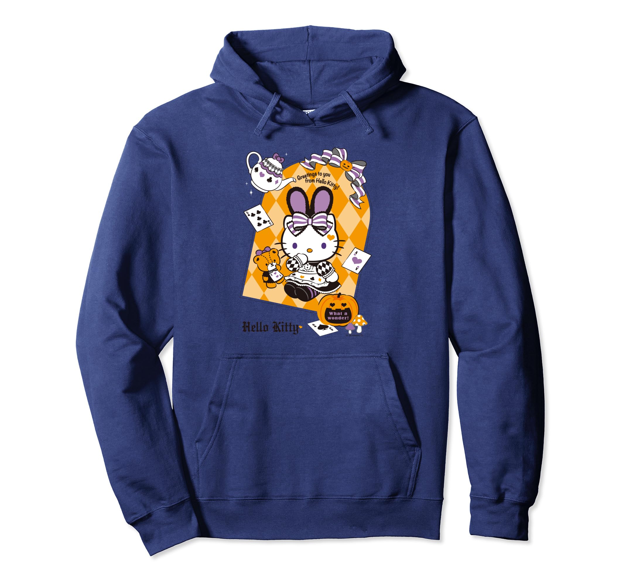 

Худи Hello Kitty Trump [Специальное к Хэллоуину] синий