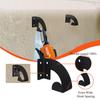 1/2 Tool Rack Chainsaw Wall Mount Heavy Duty Chainsaw Hanger Wall Mount Organizer Metal Rack Tool Storage Workshop Garage Garden
