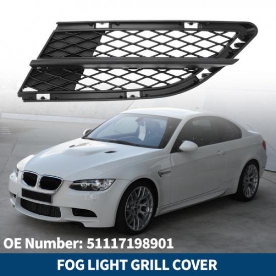 Car Front Left Fog Light Grill for BMW 328i 2009-2012 No.51117198901