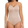 Shapewear voor dames Buikcontrole bodysuit Naadloze beeldhouwen string Body Shaper Taille Cincher Afslankend ondergoed U-plunge Ruglooze maillots Tops