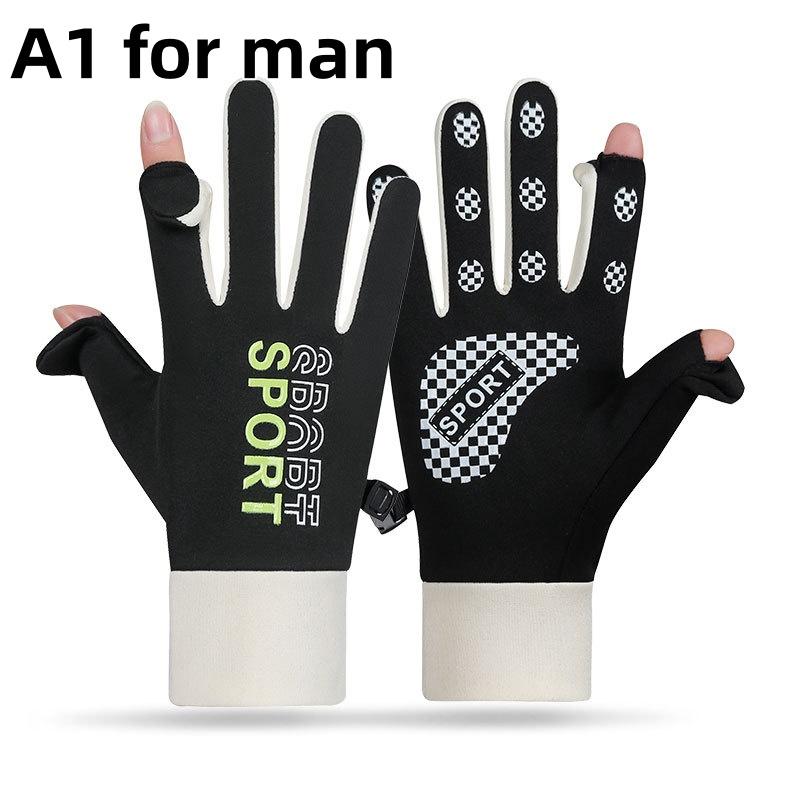 

Осень Зима Уличные Велосипедные Перчатки Тренажерный Зал Фитнес Спорт Бег Теплые Сенсорные Нескользящие Перчатки Мотоциклетные Перчатки